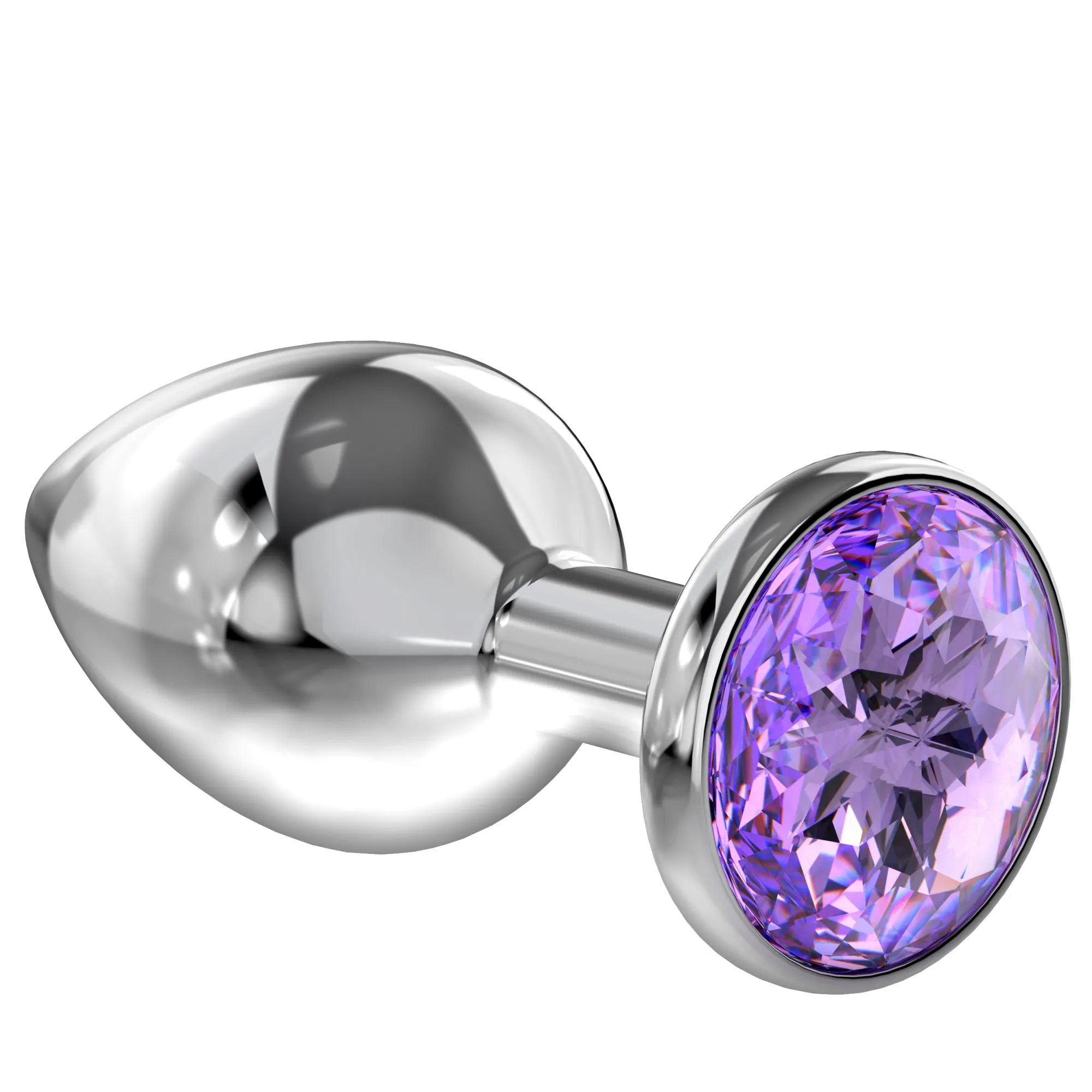большая анальная пробка diamond purple sparkle xl 4028-01lola в СПб