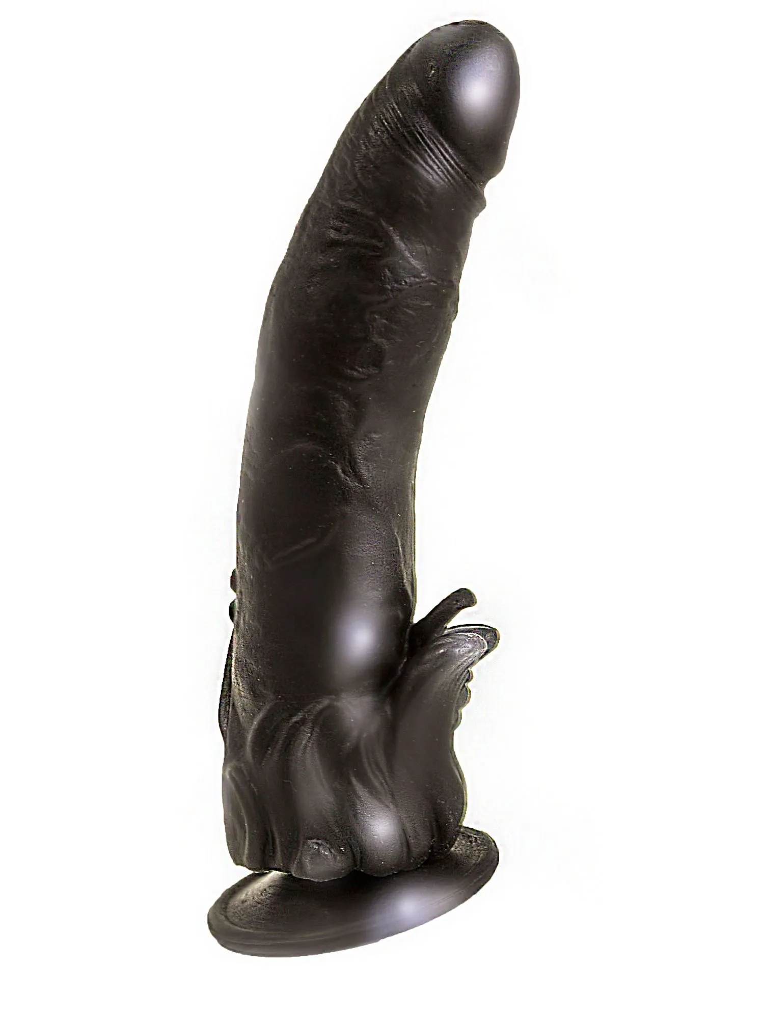 фаллоимитатор на присоске черный 400200ru в СПб