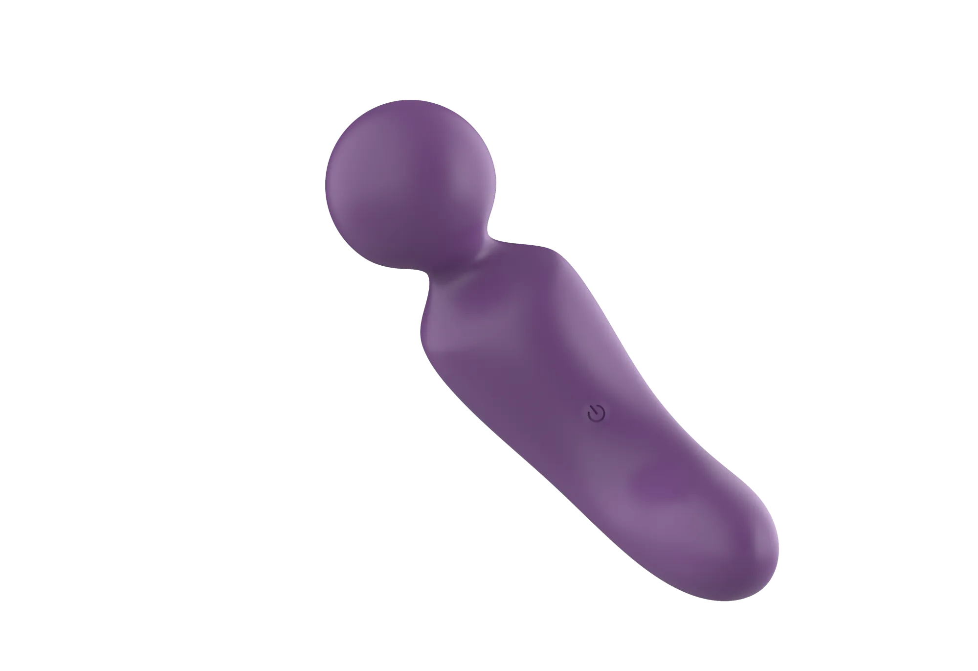 вибратор- вонд с изогнутым корпусом secwell sw24125-purple в СПб