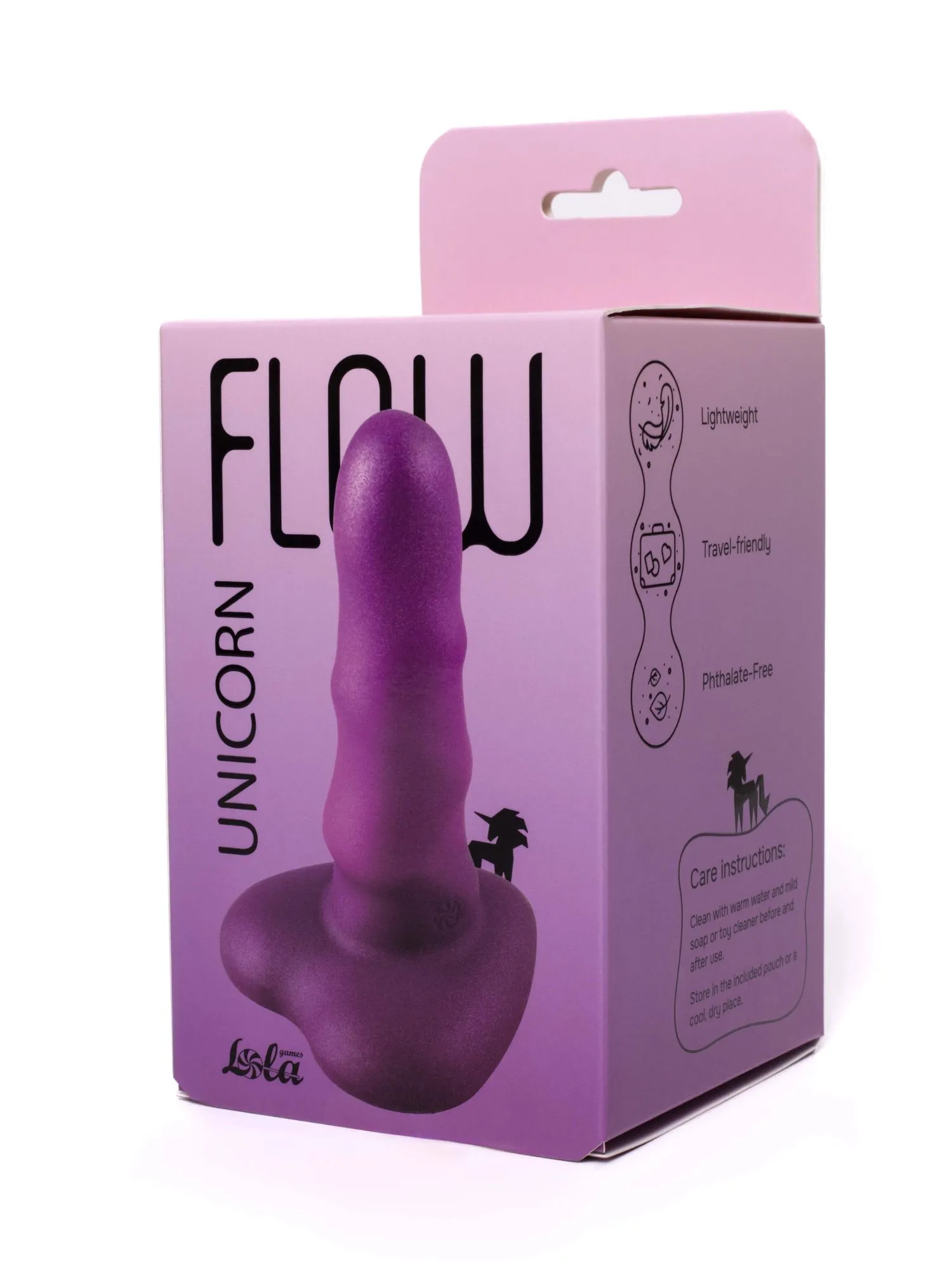 нереалистичный дилдо unicorn mini purple 2047-04lola в СПб