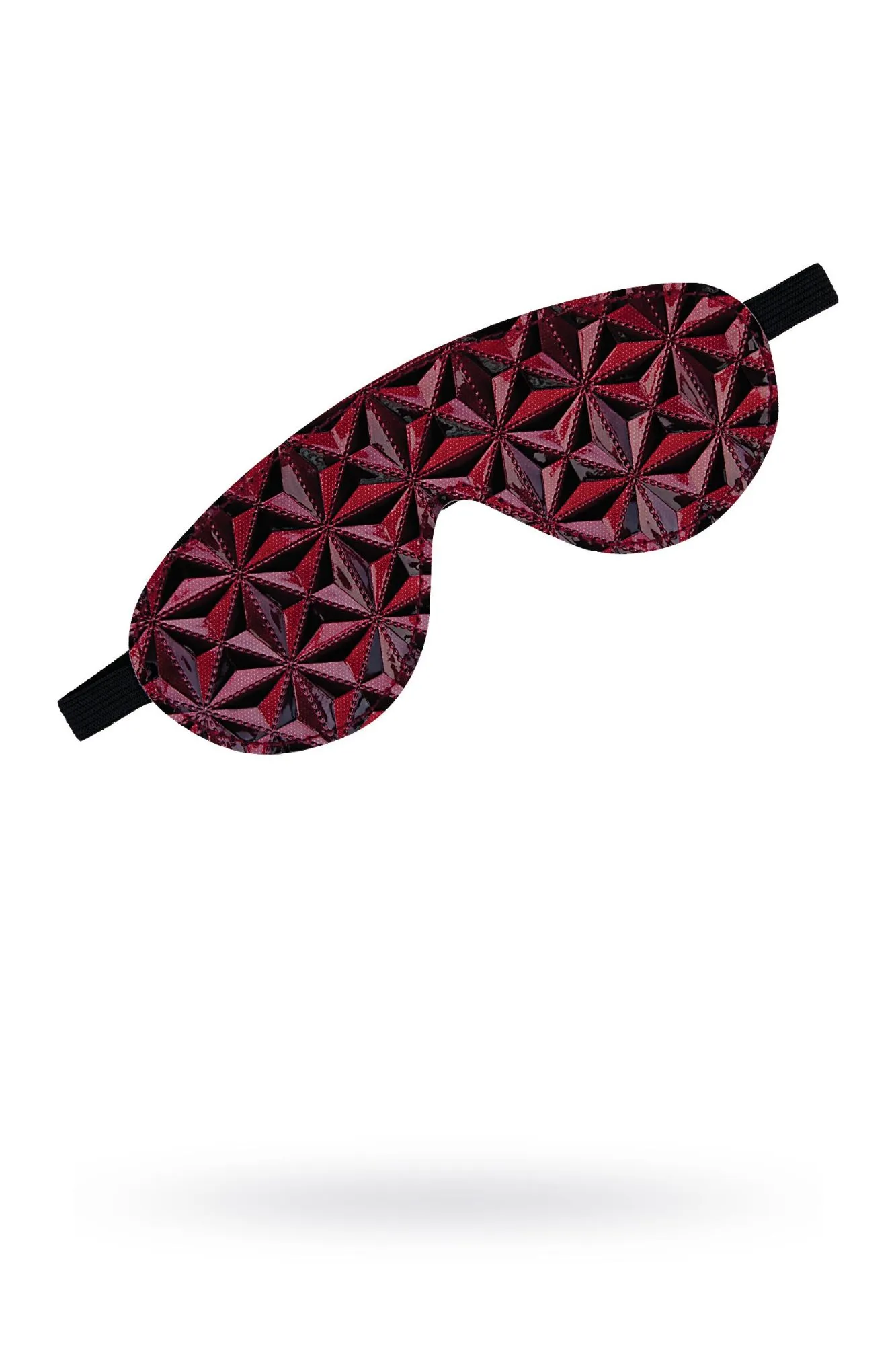 маска toyfa theatre из материала с 3d эффектом, красная в СПб