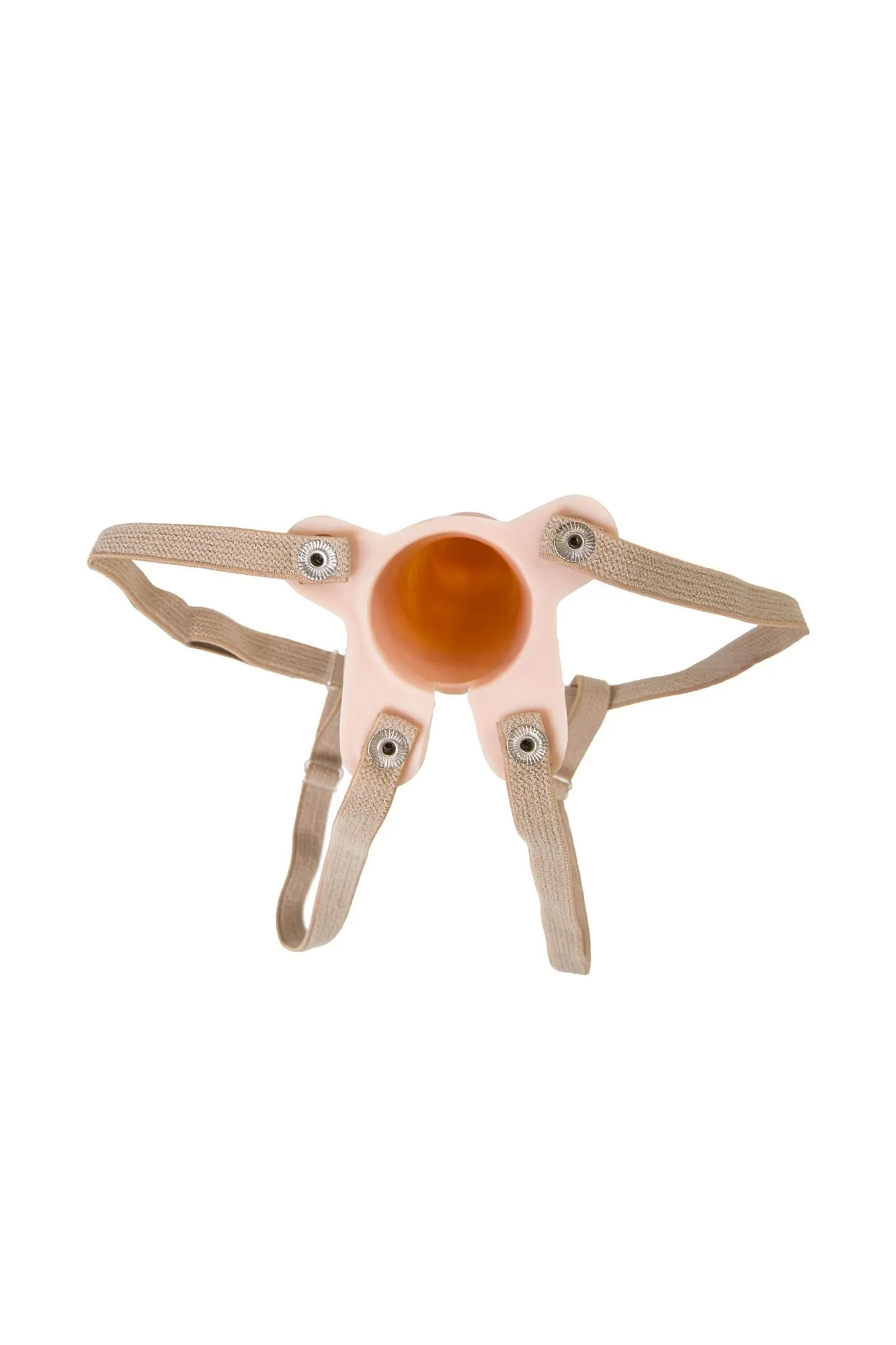 фаллопротез lovetoy поясной, телесный, 15 см в СПб