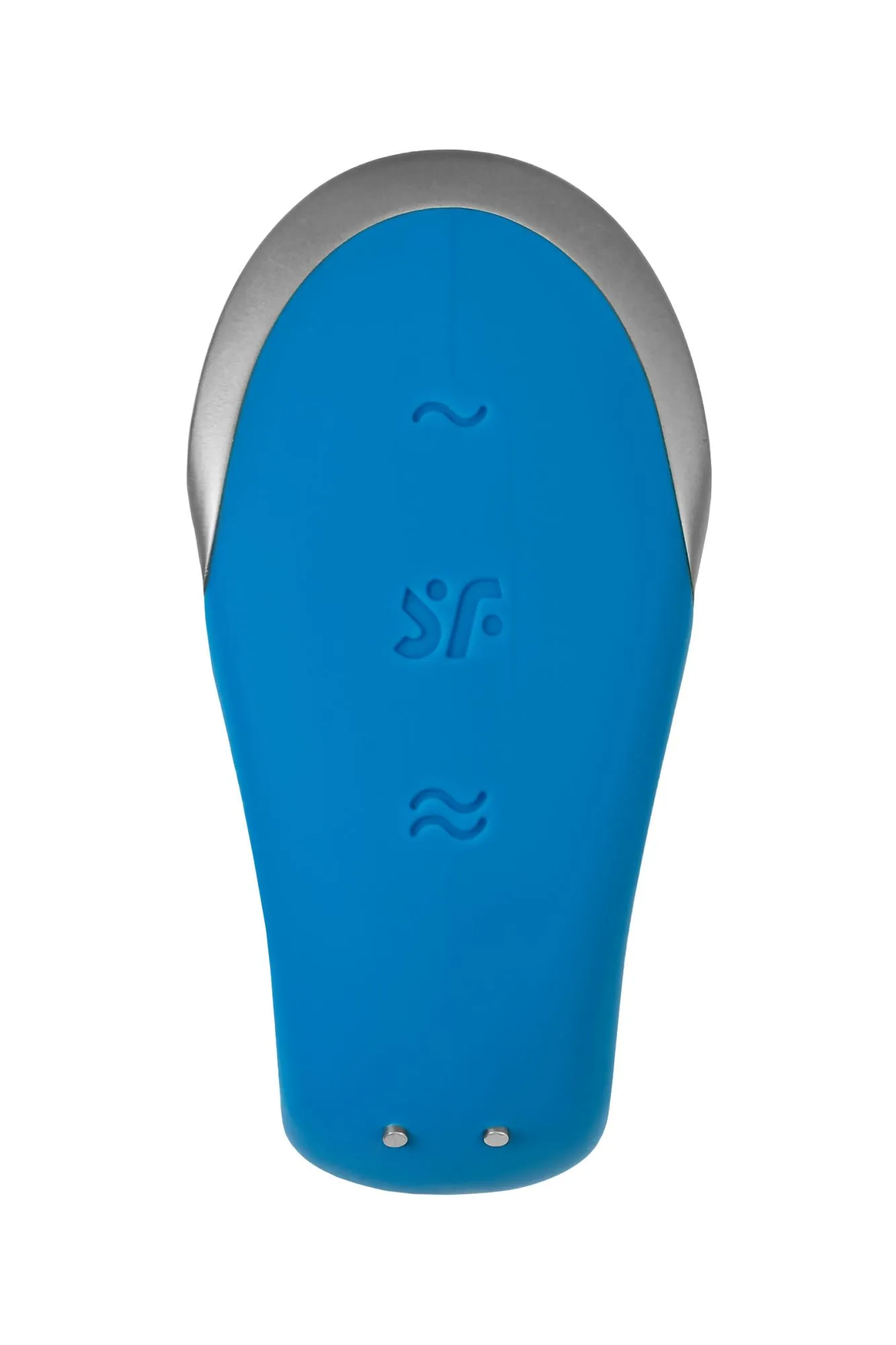 многофункциональный стимулятор для пар satisfyer partner double love, силикон, синий, 9 см в СПб