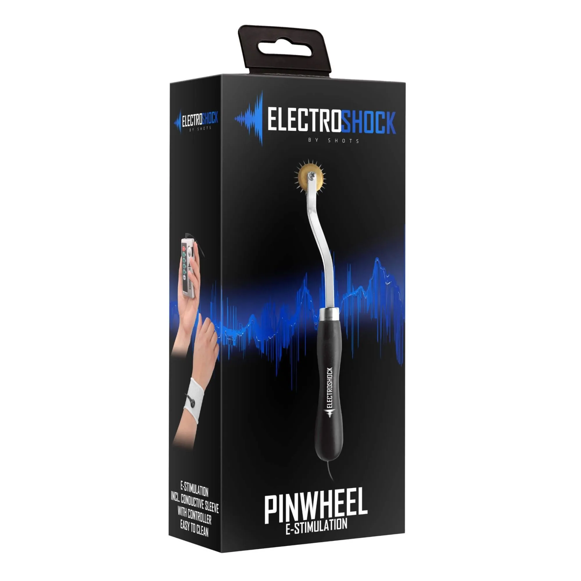 электростимулятор колесо вартенберга shots media electroshock pinwheel, черный в СПб