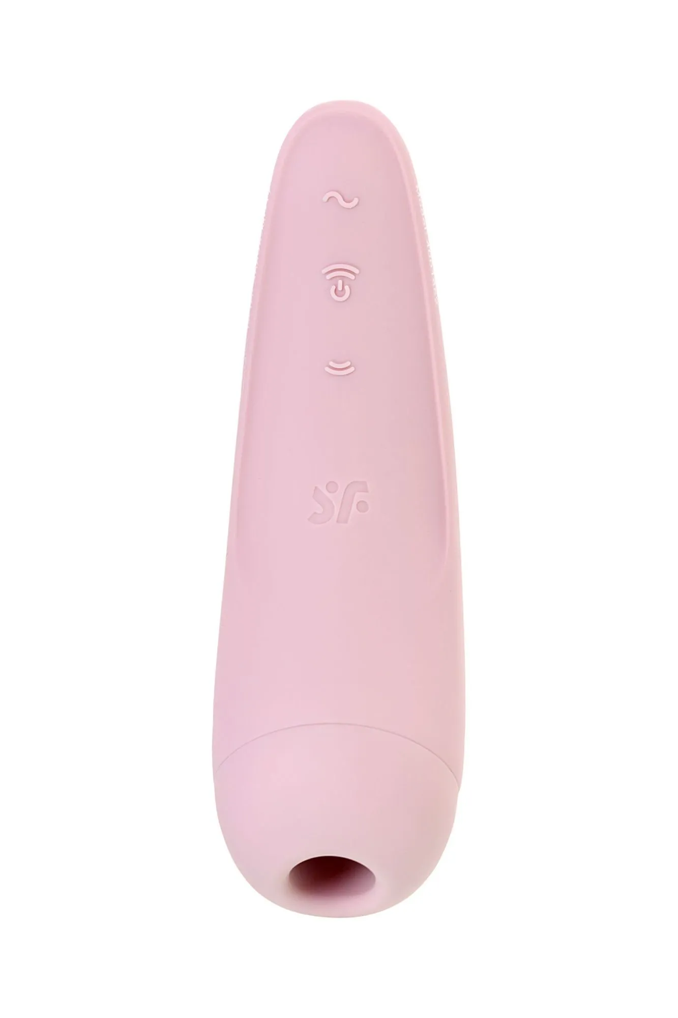 вакуум-волновой бесконтактный стимулятор клитора satisfyer curvy 2+, силикон, розовый, 13,41 см. в СПб
