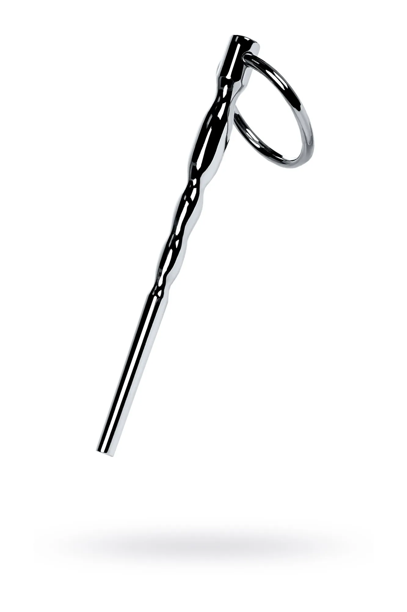 уретральный плаг metal by toyfa ёлочка, с кольцом на основании, металл, серебряный, 10,5 см в СПб