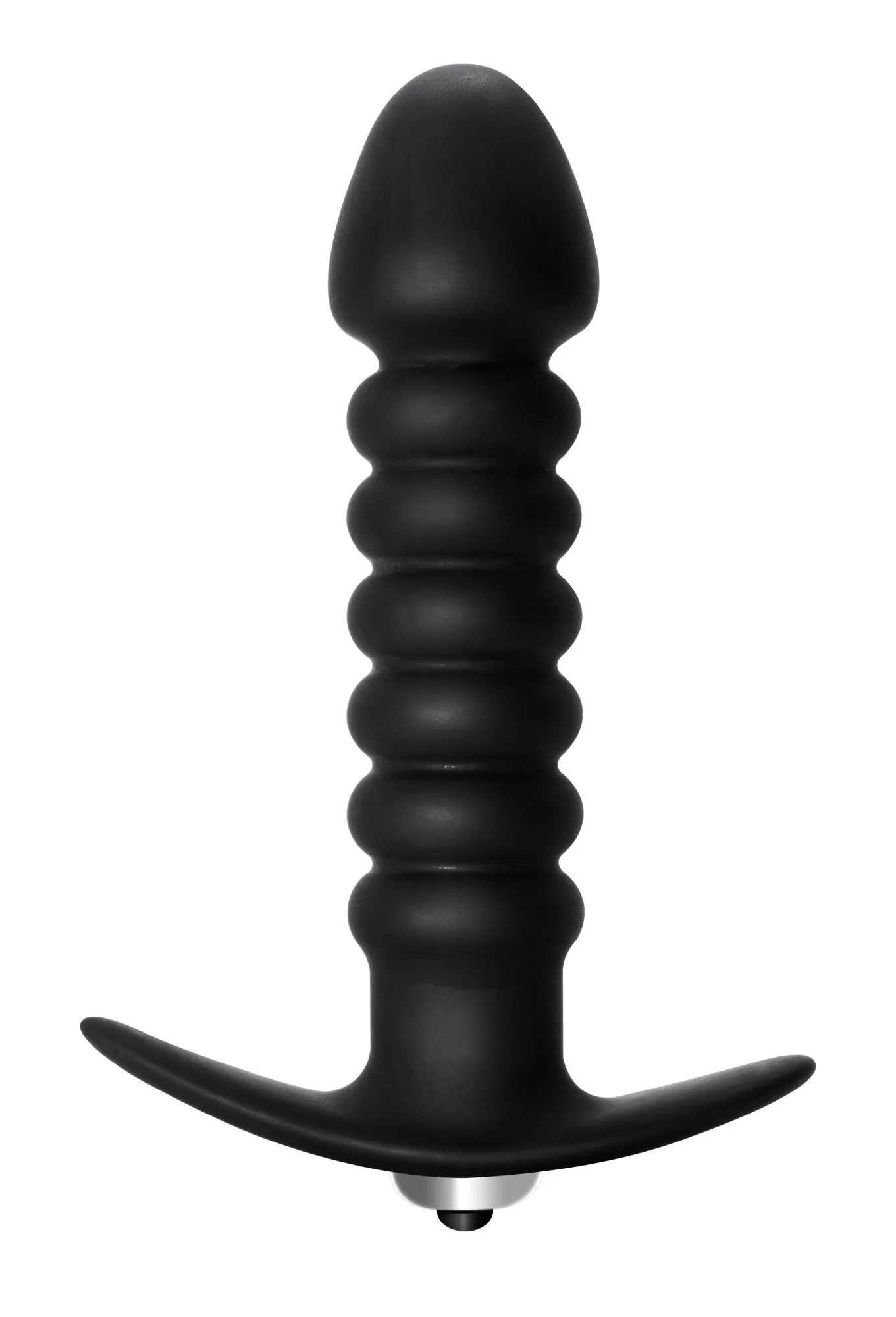 анальная пробка с вибрацией twisted anal plug black (батарейки ааа) 5007-03lola в СПб