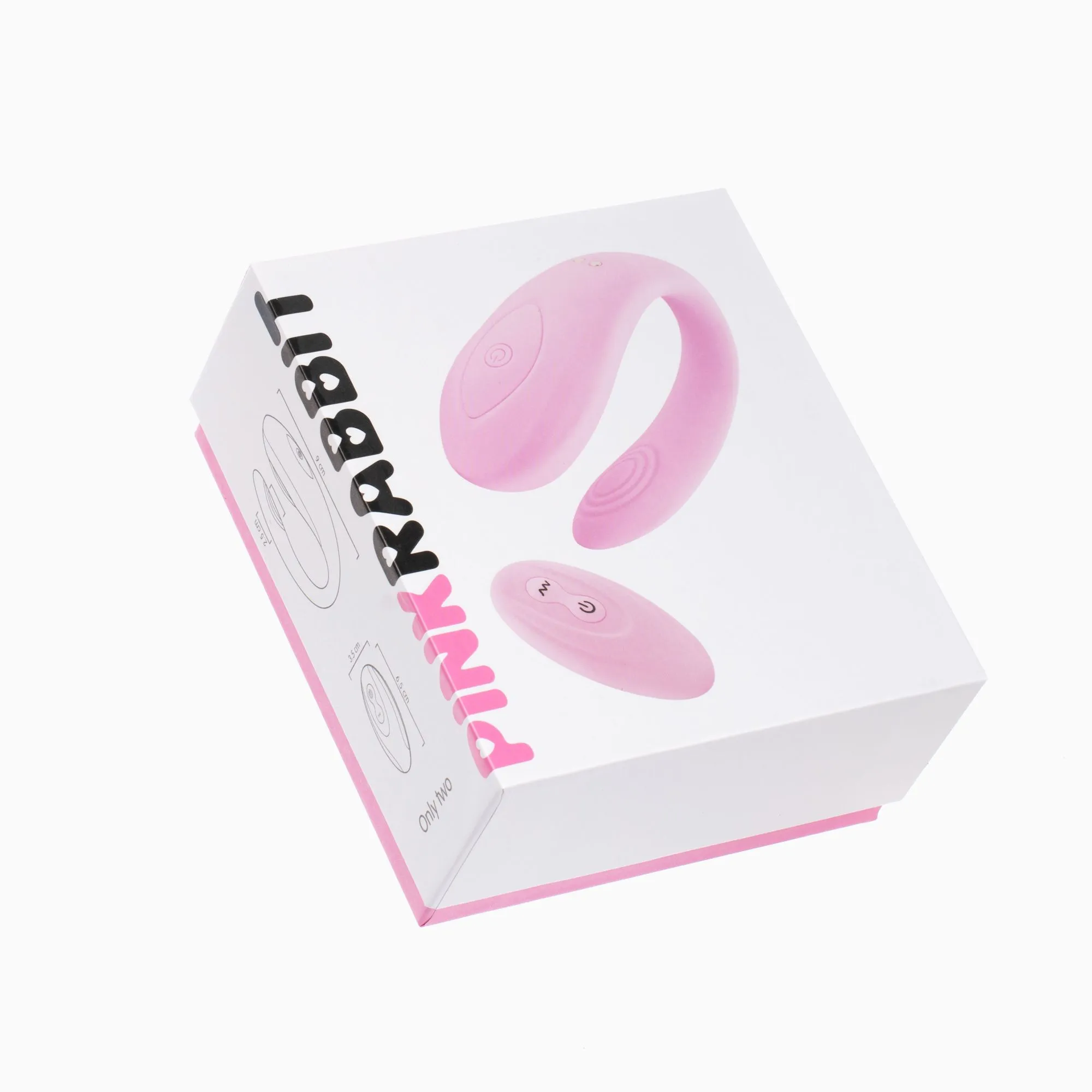 стимулятор для пар pinkrabbit only two, розовый в СПб