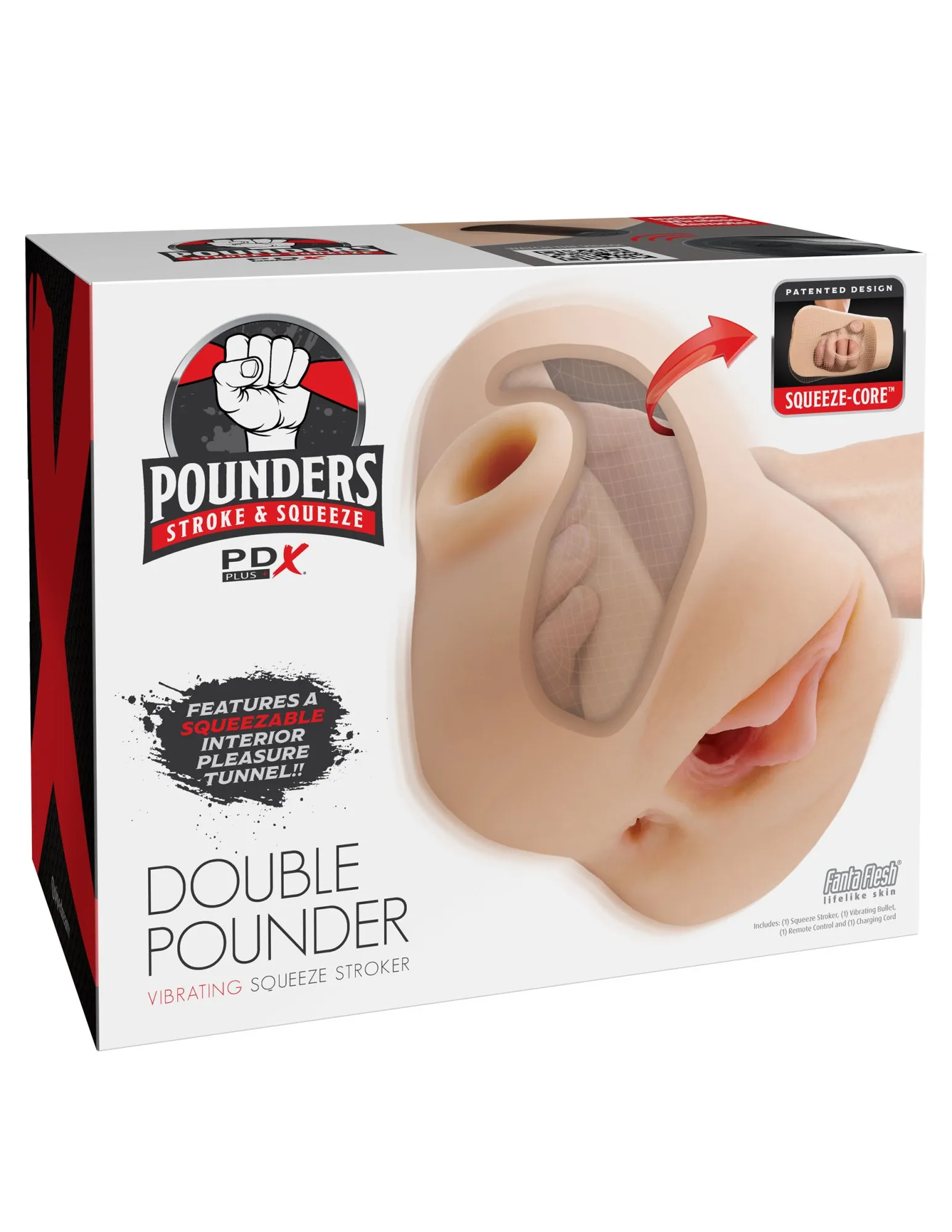 мастурбатор с вибрацией double pounder pipedream rd43421pd в СПб