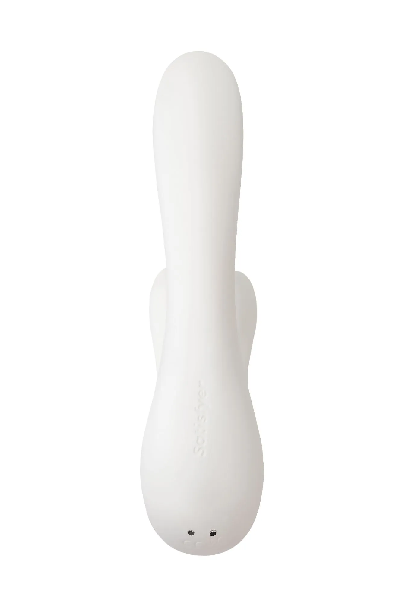 вибромассажер satisfyer double flex connect app, белый, силикон в СПб