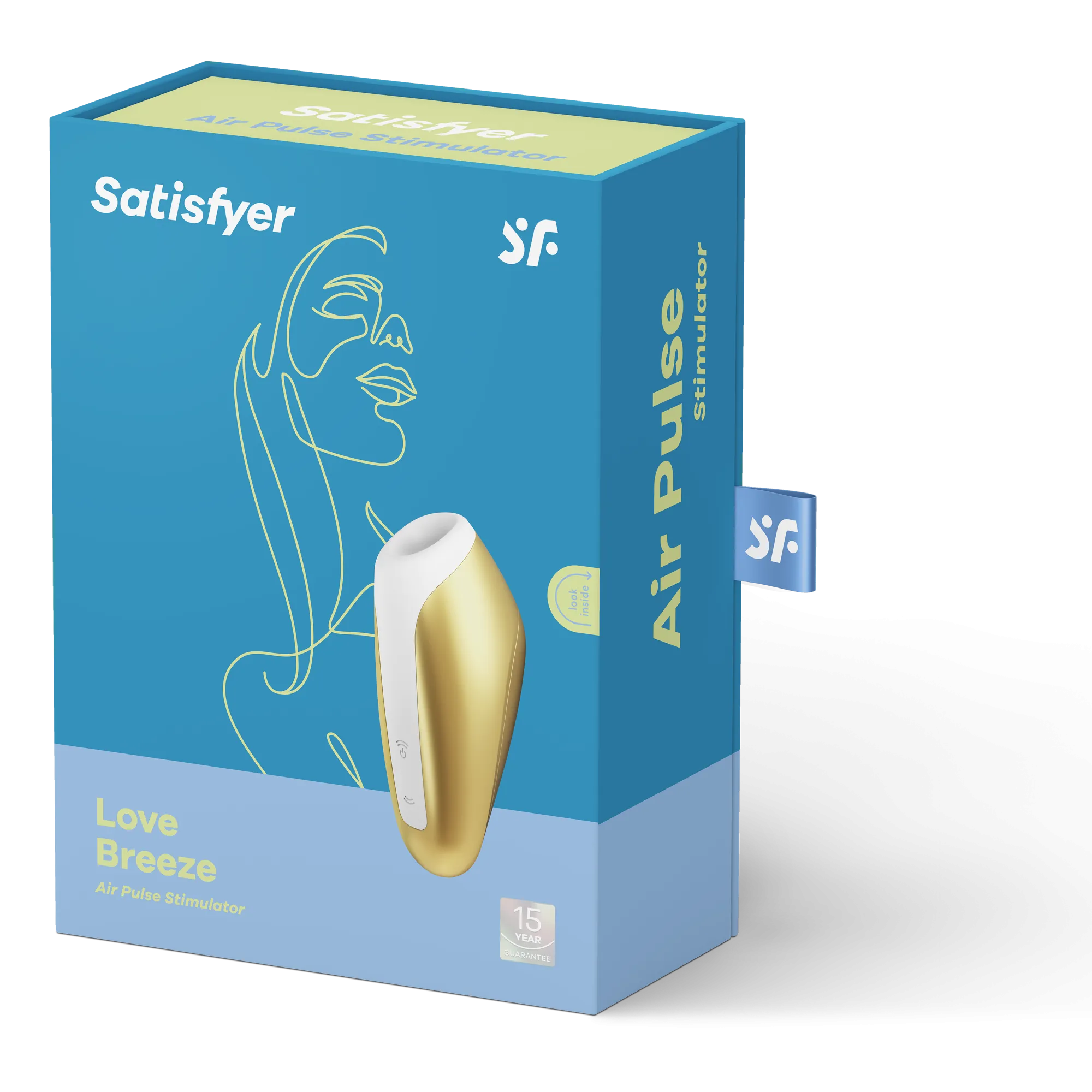 вакуумный массажер love breeze yellow 003474sa в СПб