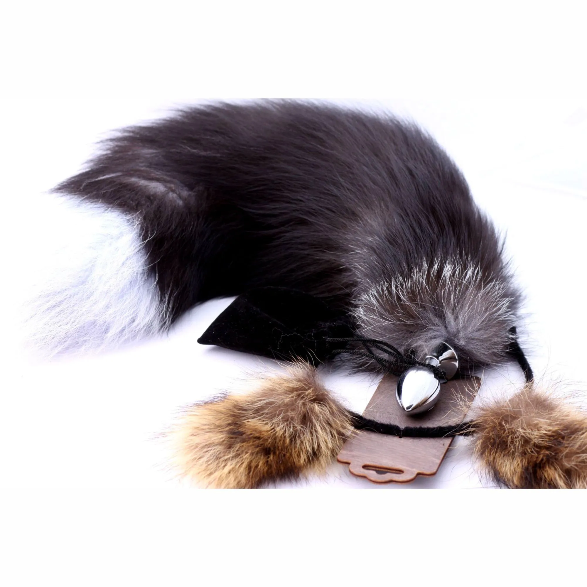 комплект хвост и ушки pinkrabbit из натурального меха в СПб