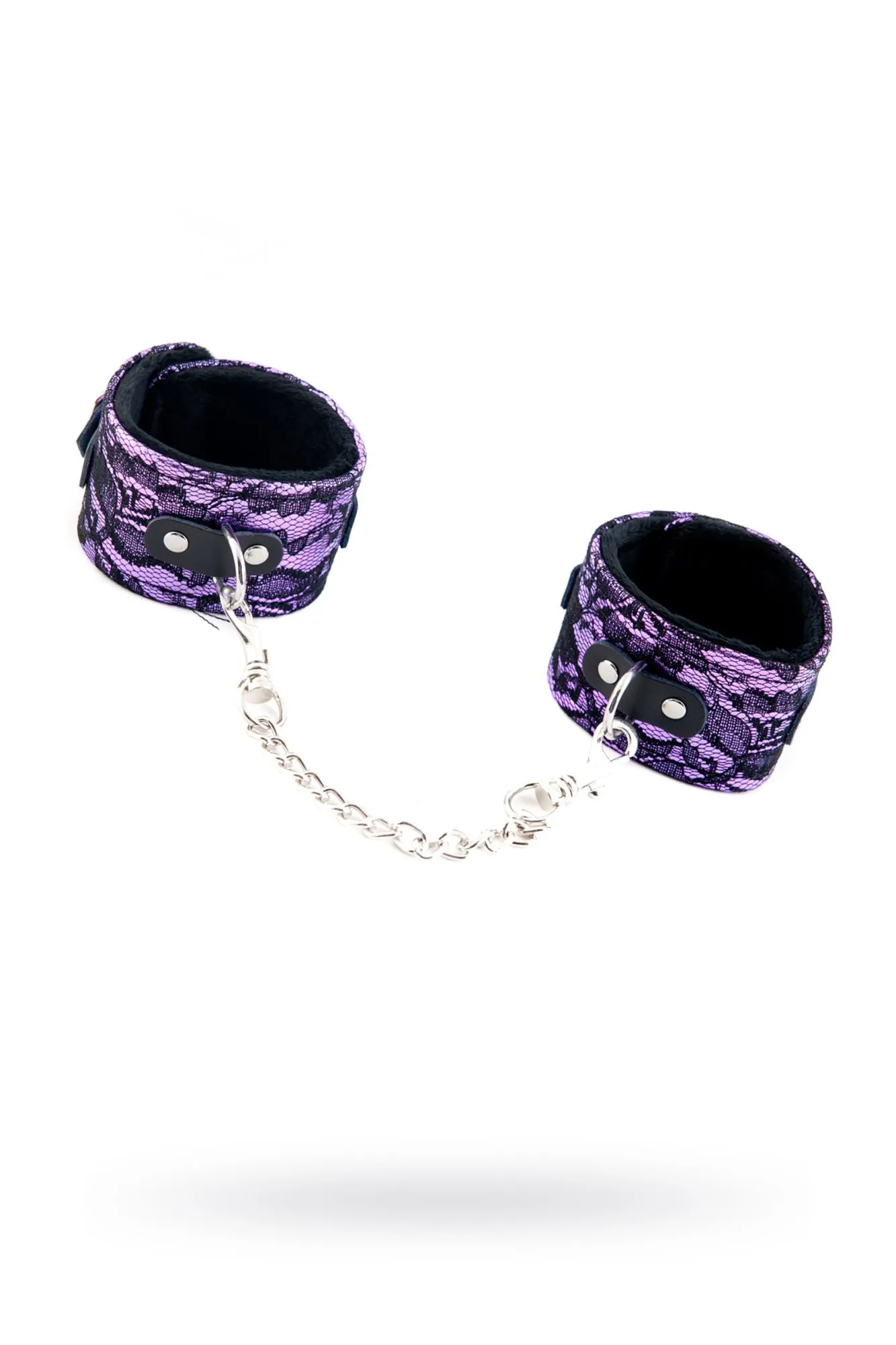 кружевные поножи toyfa marcus, пурпурный, 46 см в СПб