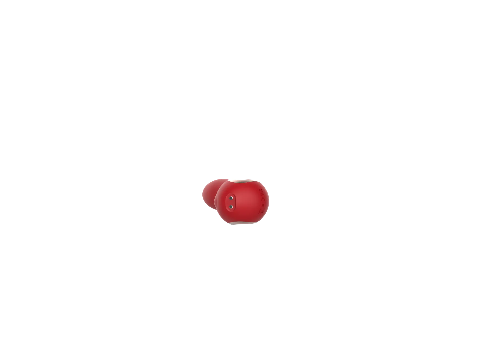 силиконовый вибратор с магнитным зарядным устройством sw3042red в СПб