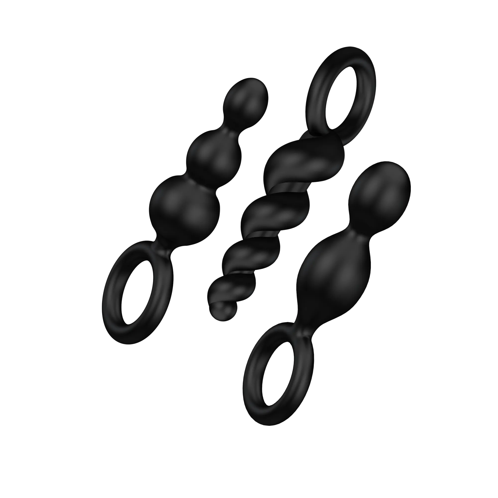 комплект анальных стимуляторов satisfyer black 000756sa в СПб