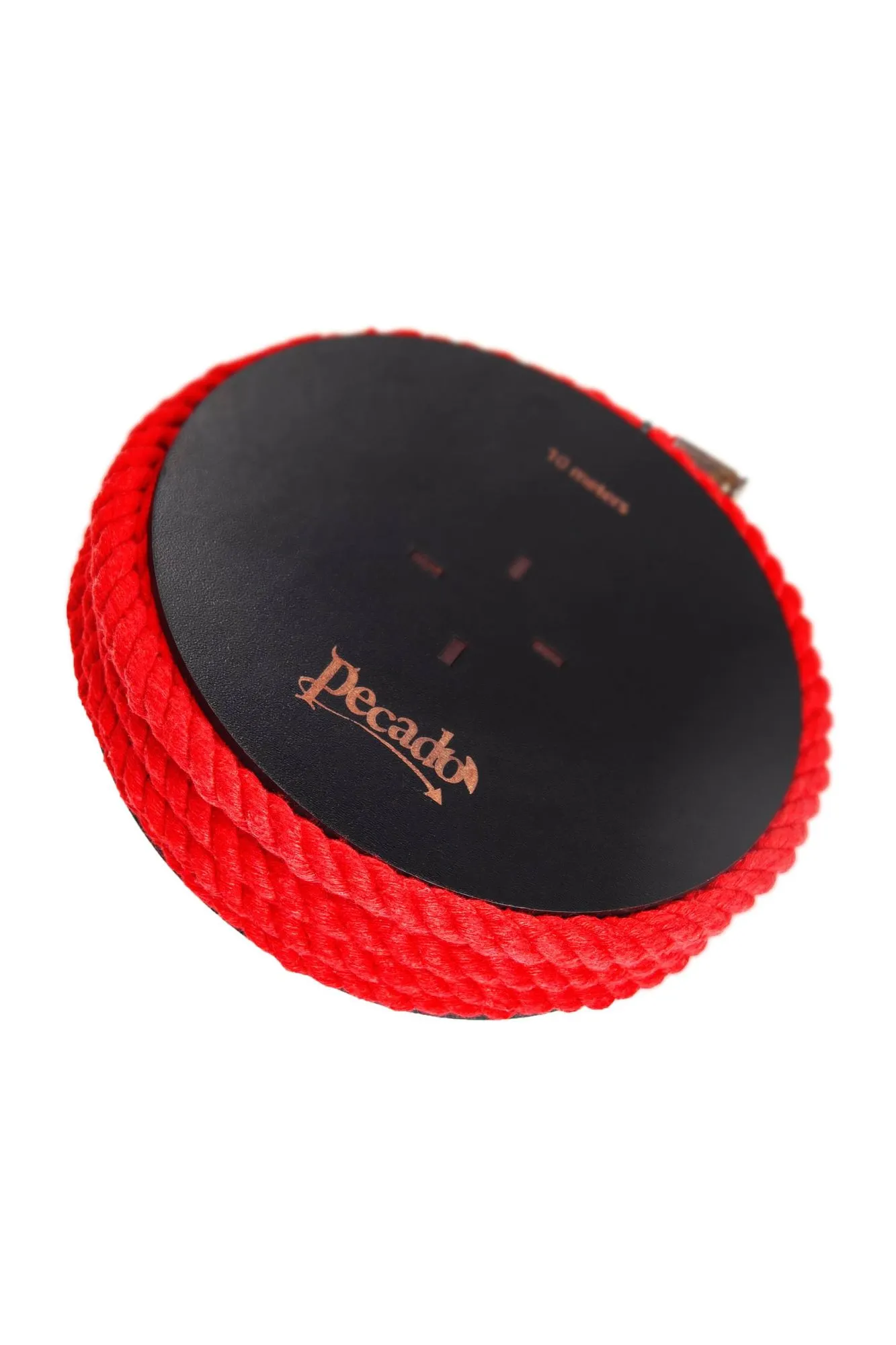 веревка для шибари pecado bdsm, на катушке, хлопок, красная, 10 м в СПб