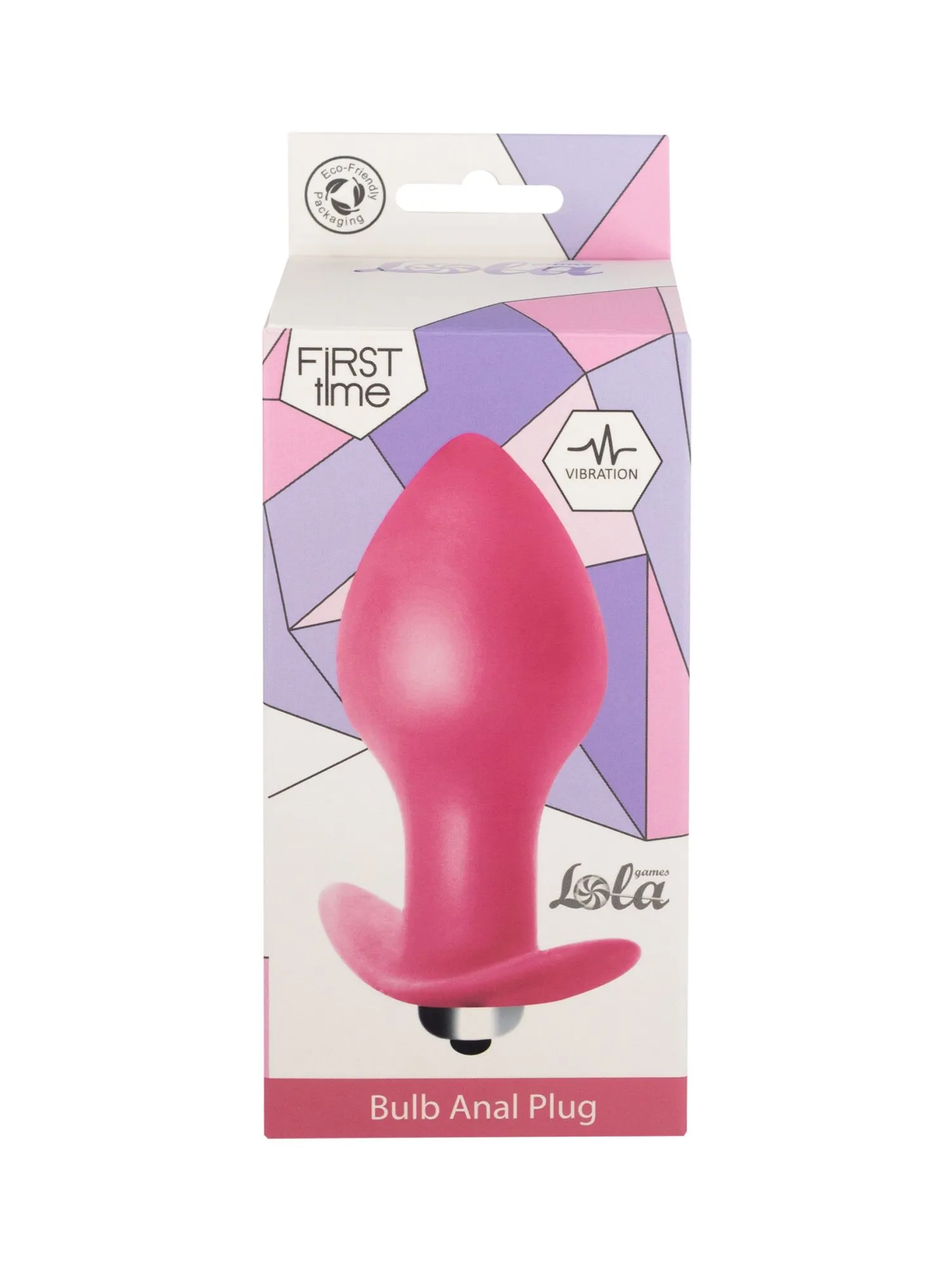 анальная пробка с вибрацией bulb anal plug pink (батарейки ааа) 5006-01lola в СПб