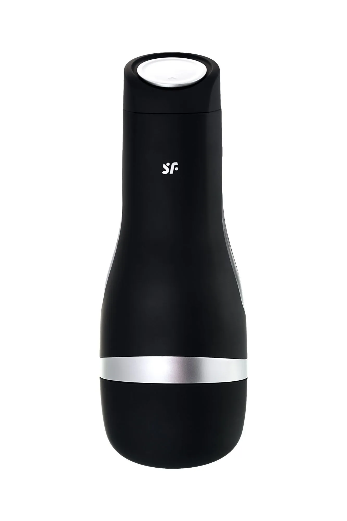 мастурбатор нереалистичный satisfyer men classic, tpe, серебристый, 25,4 см. в СПб