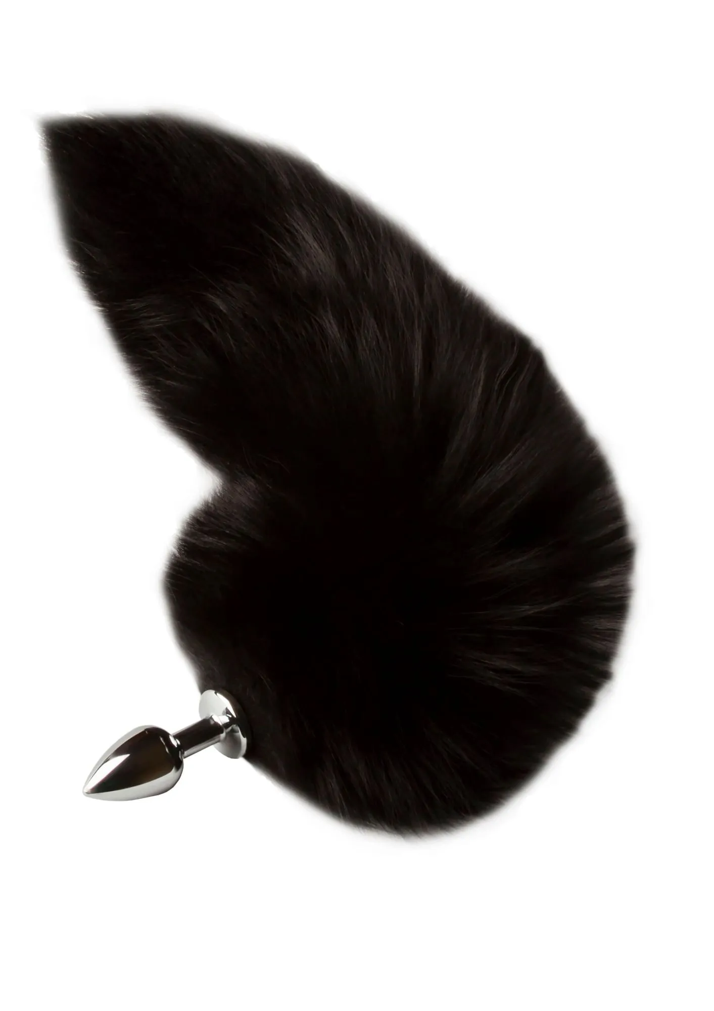 пробка анальная со съемным черным хвостом в СПб