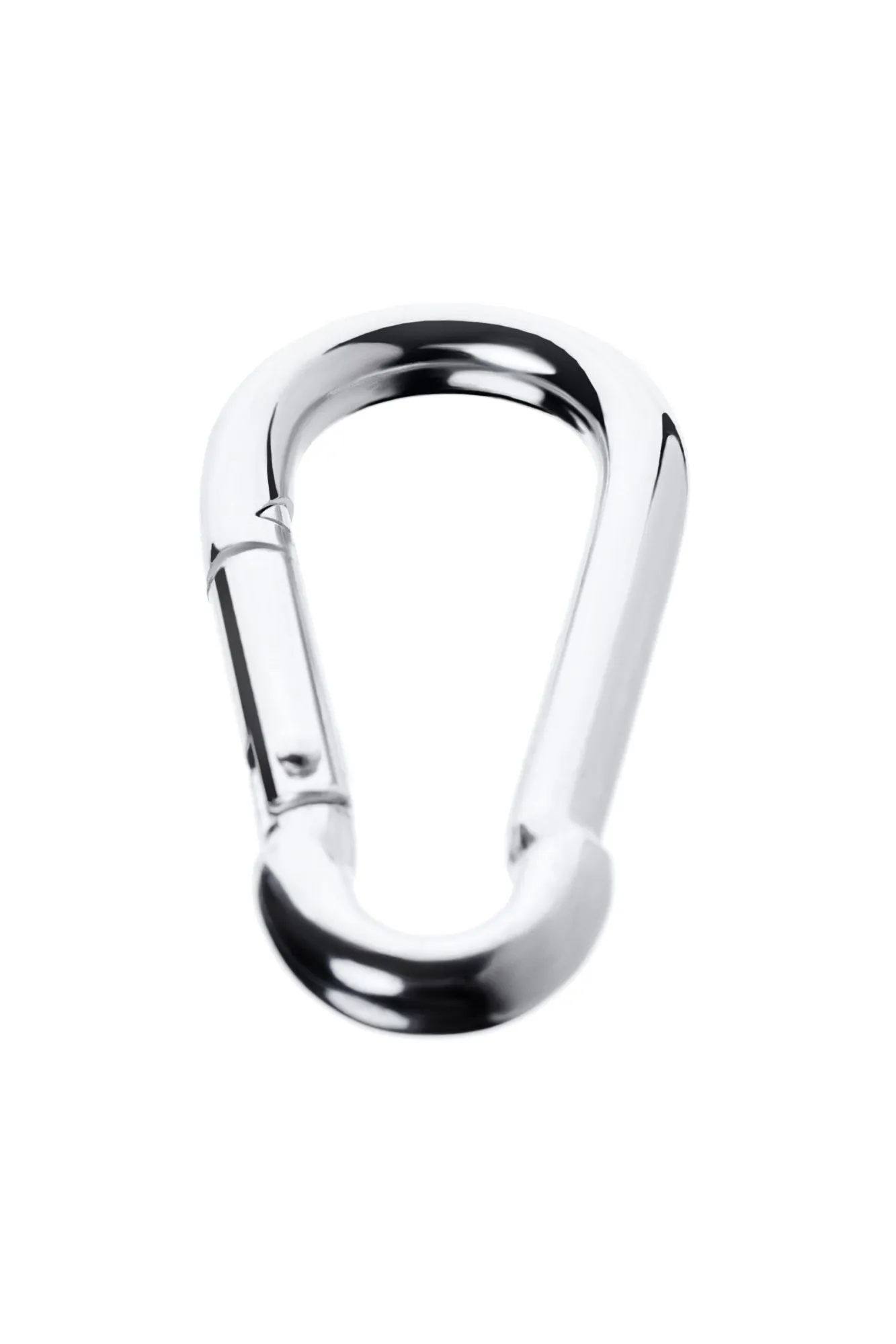 карабин toyfa metal, металл, серебряный, 8 см в СПб