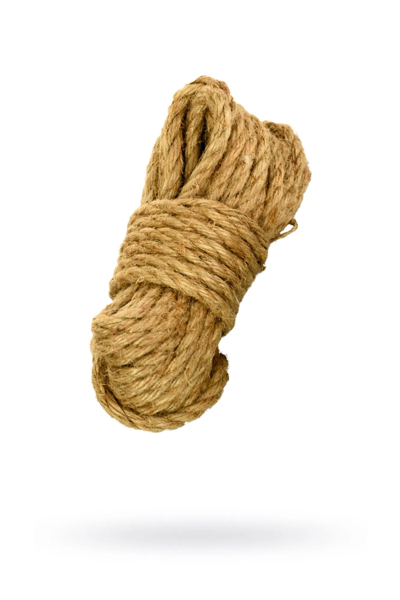 джутовая веревка toyfa theatre, бежевая, 10 м в СПб