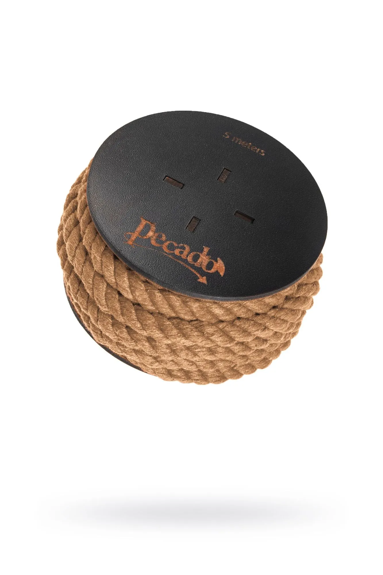 веревка для шибари pecado bdsm, на катушке, джут, бежевая, 5 м в СПб