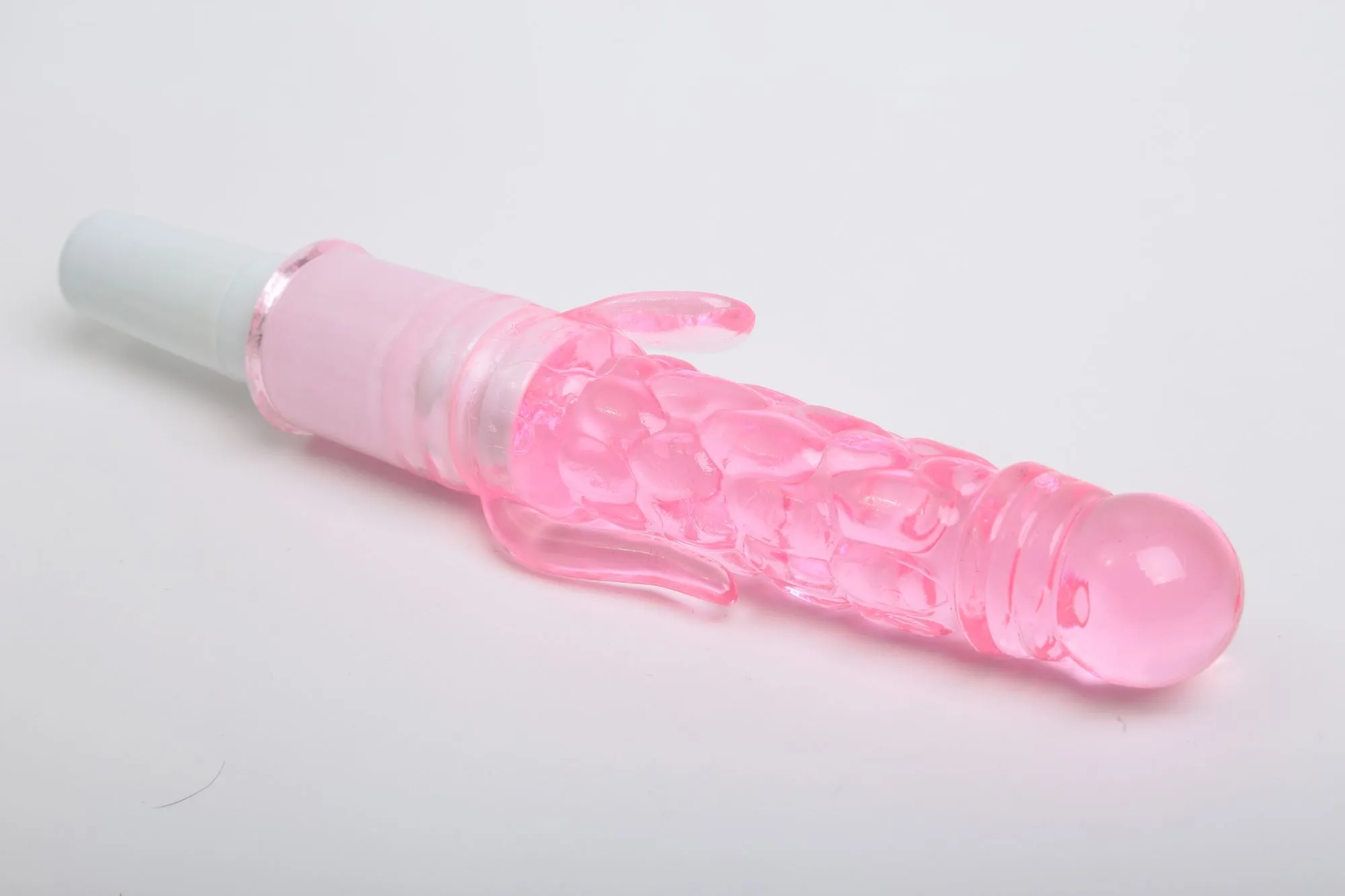 массажер розовый с двумя доп.стимуляторами 47472-mm в СПб