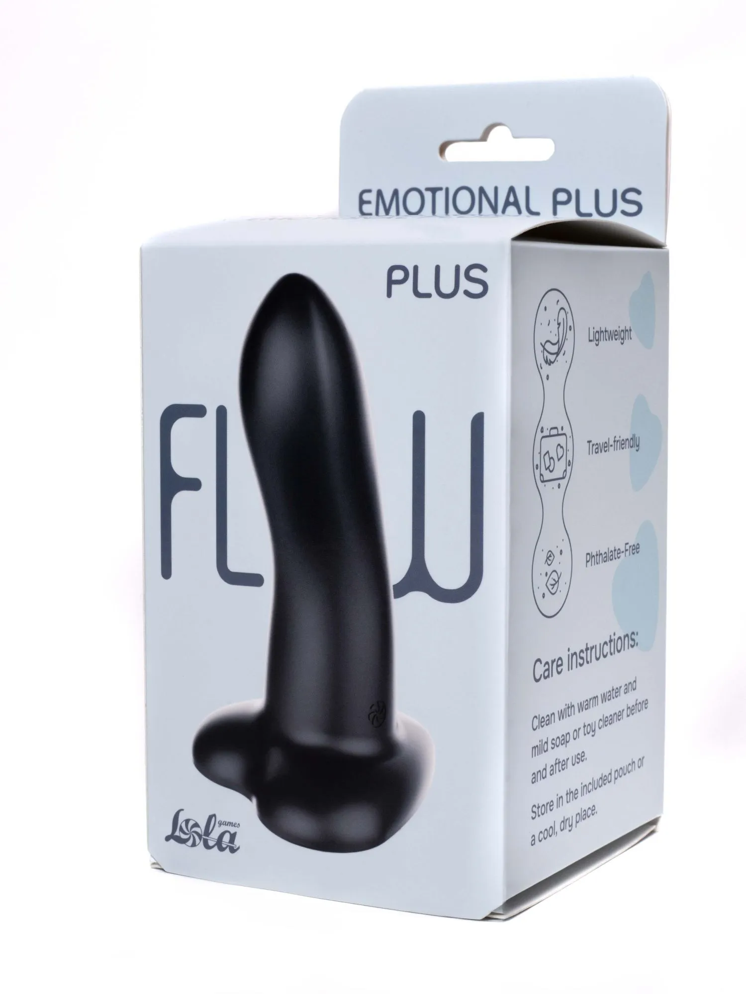нереалистичный дилдо emotional plus black 2044-04lola в СПб