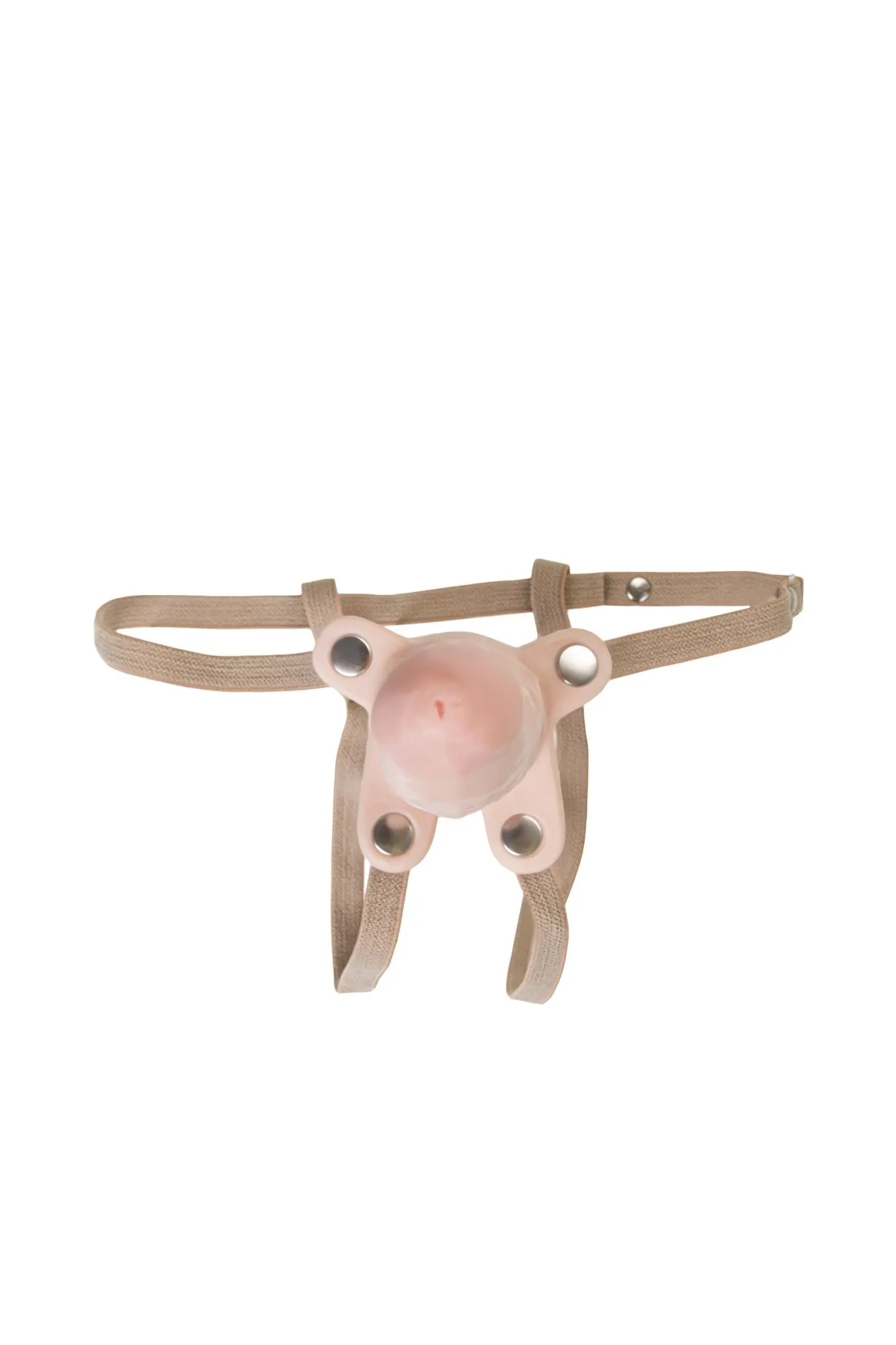 фаллопротез lovetoy поясной, телесный, 15 см в СПб