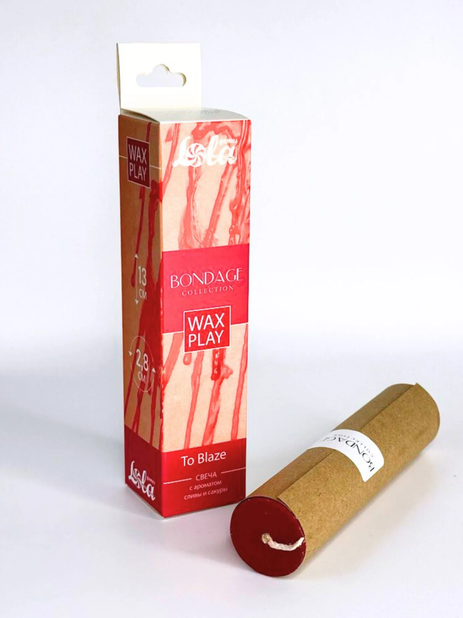 свеча для wax play bondage to blaze 1066-02lola в СПб