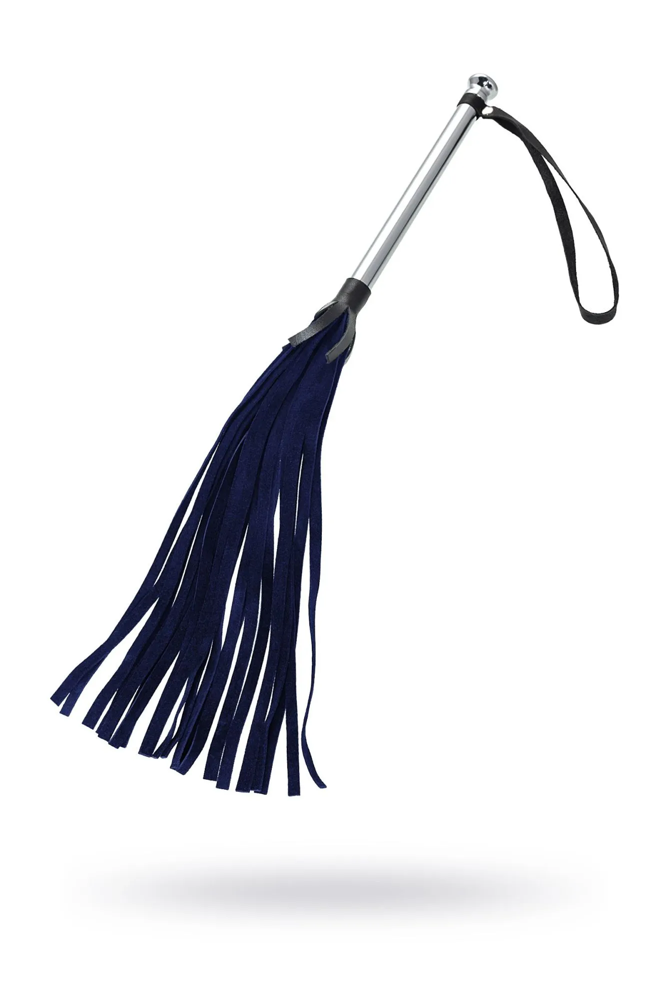 плеть pecado bdsm, «индиго», натуральный велюр, синяя в СПб