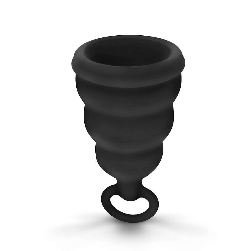 Менструальная чаша Gcup Black, чёрная