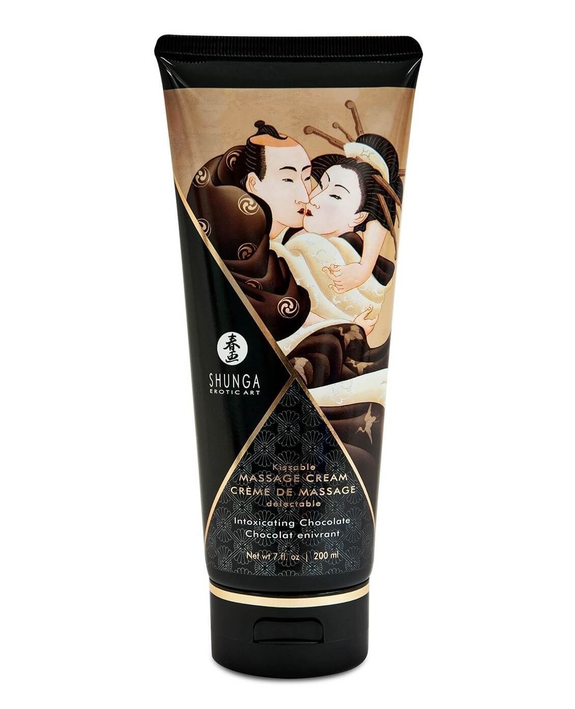 крем массажный съедобный shunga intoxicating chocolate, 200 мл в СПб