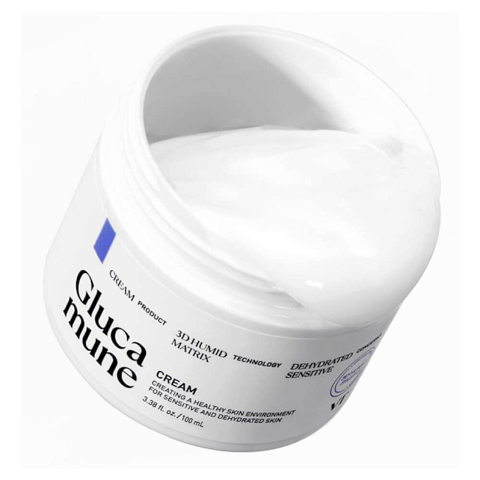 vt cosmetics cream glucamune крем для глубокого увлажнения лица с грибом тремелла, 100 мл в СПб