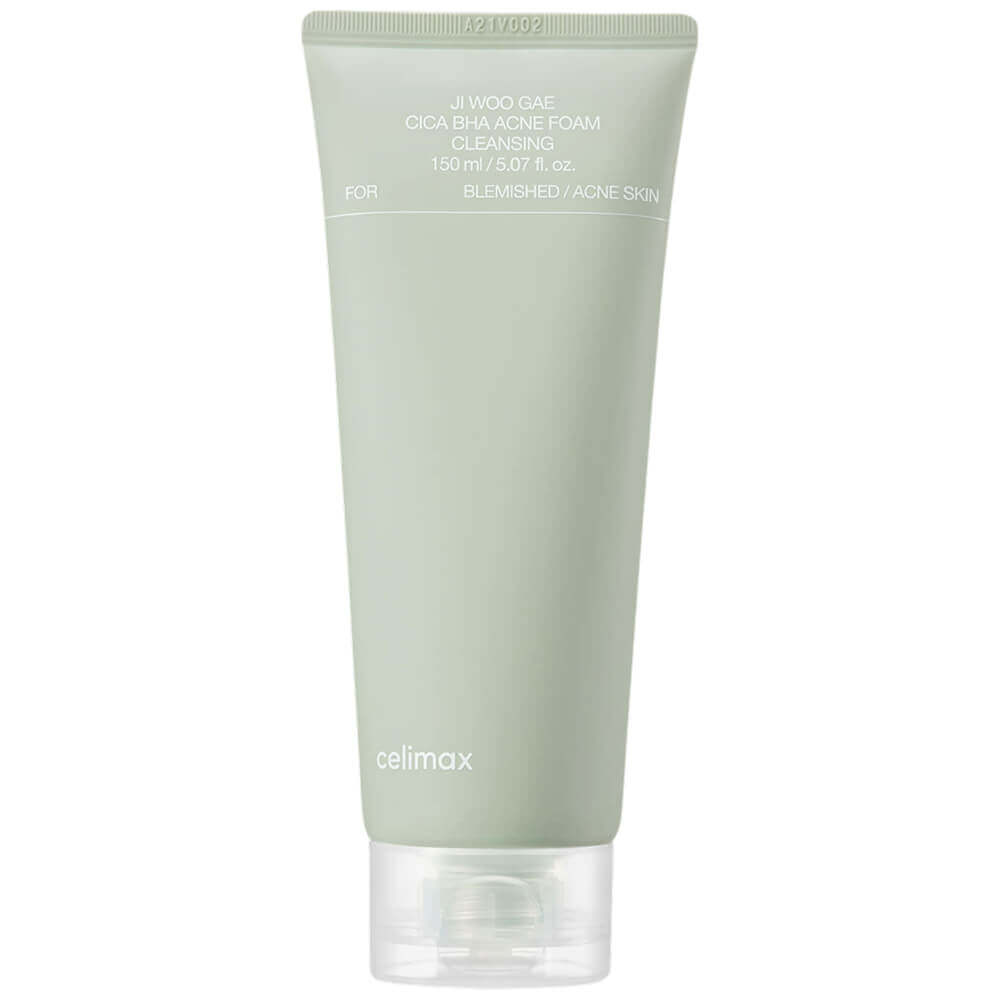 Celimax Ji Woo Gae Cica BHA Acne Foam Cleansing, Пенка с BHA-кислотой и центеллой 150 мл