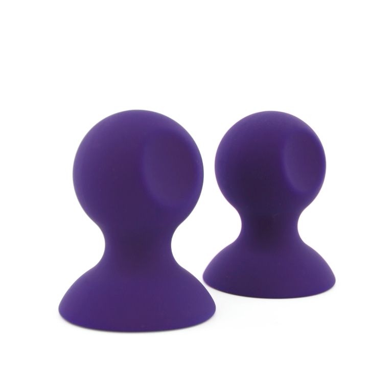 Помпы на соски PinkRabbit Toyz, фиолетовые
