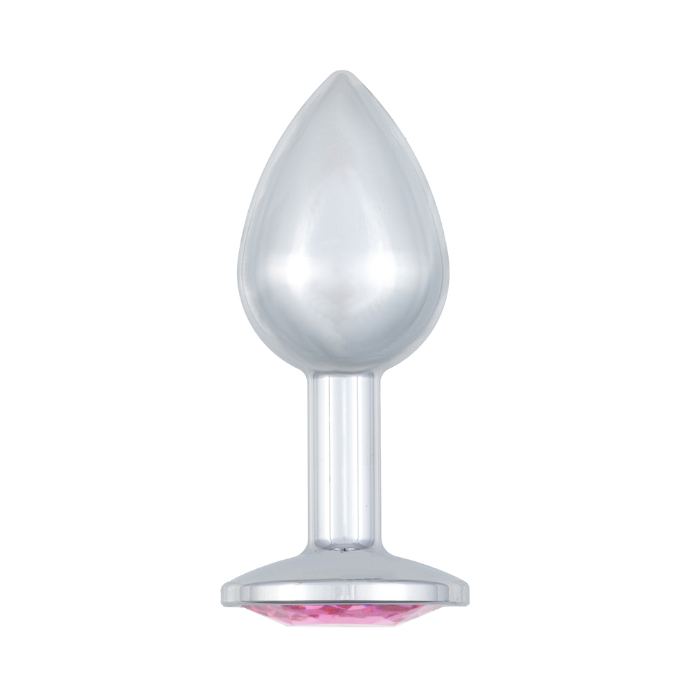 Анальная пробка Diamond Pink Sparkle Small 4009-03Lola