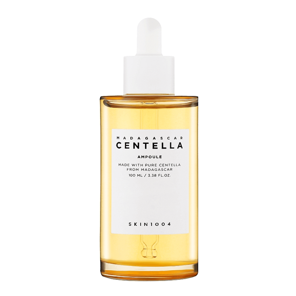 skin1004 madagascar centella ampoule 100ml, успокаивающая сыворотка для лица с центеллой 100 мл в СПб