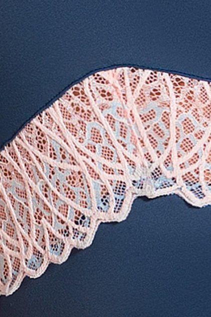 Эротическое корсет lapin rose selina синий в СПб