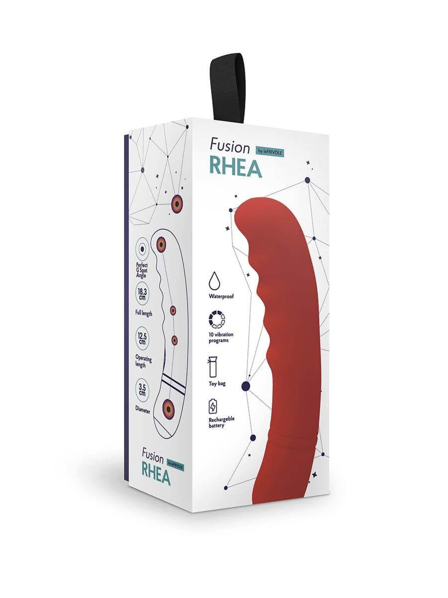 вибратор rhea, красный в СПб