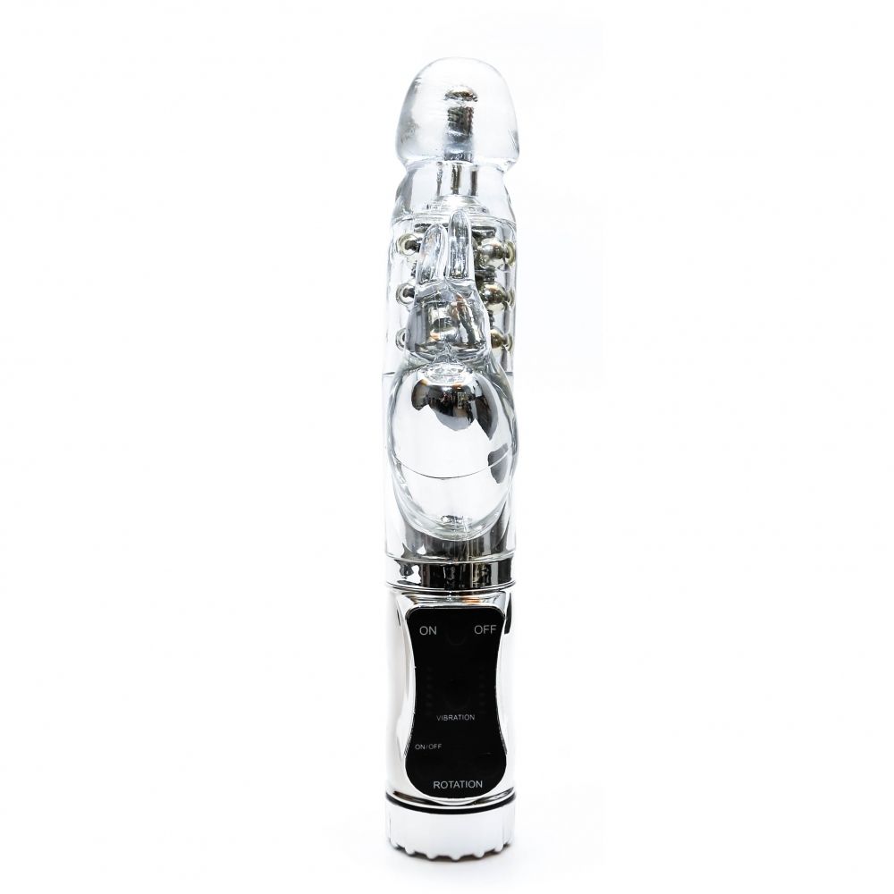 вибратор lovetoy max fantasy rampant rabbit, прозрачный в СПб