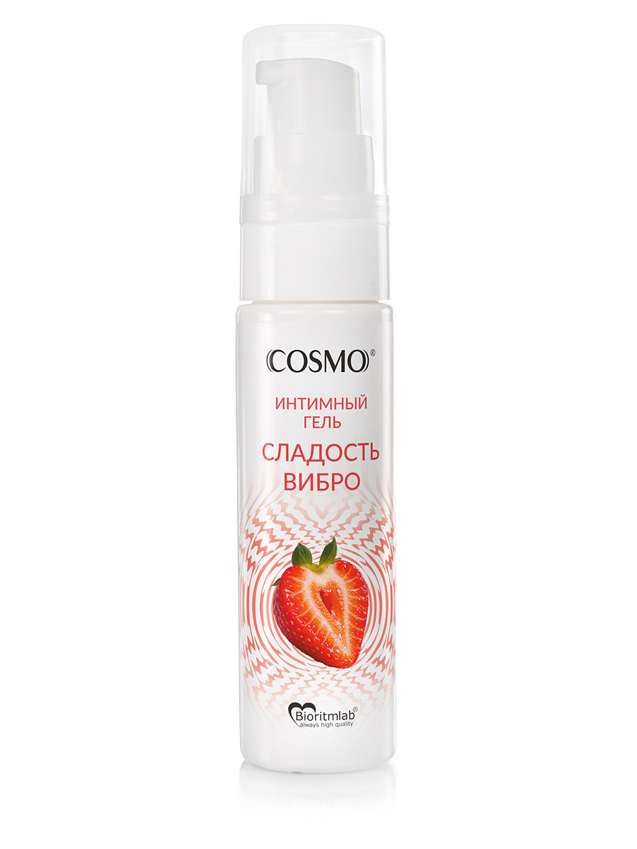 Съедобная гель COSMO со вкусом клубники, 33 г