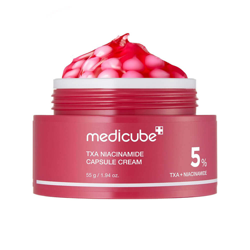 medicube txa niacinamide capsule cream 55g, осветляющий капсульный крем с 5% ниацинамида 55 г в СПб