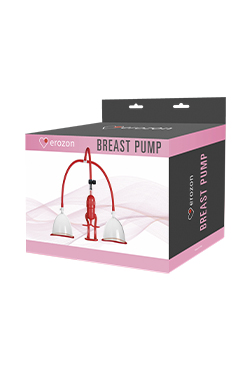 Вакуумная помпа для груди Breast Pumps Erozon, двойная