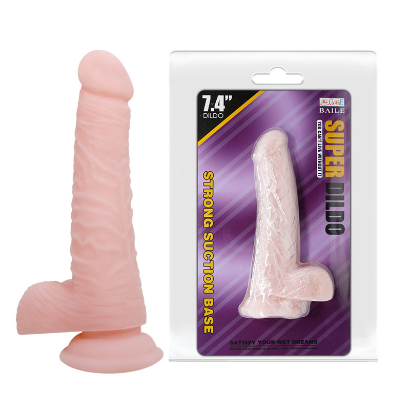 фаллоимитатор на присоске super dildo bw-008093n в СПб