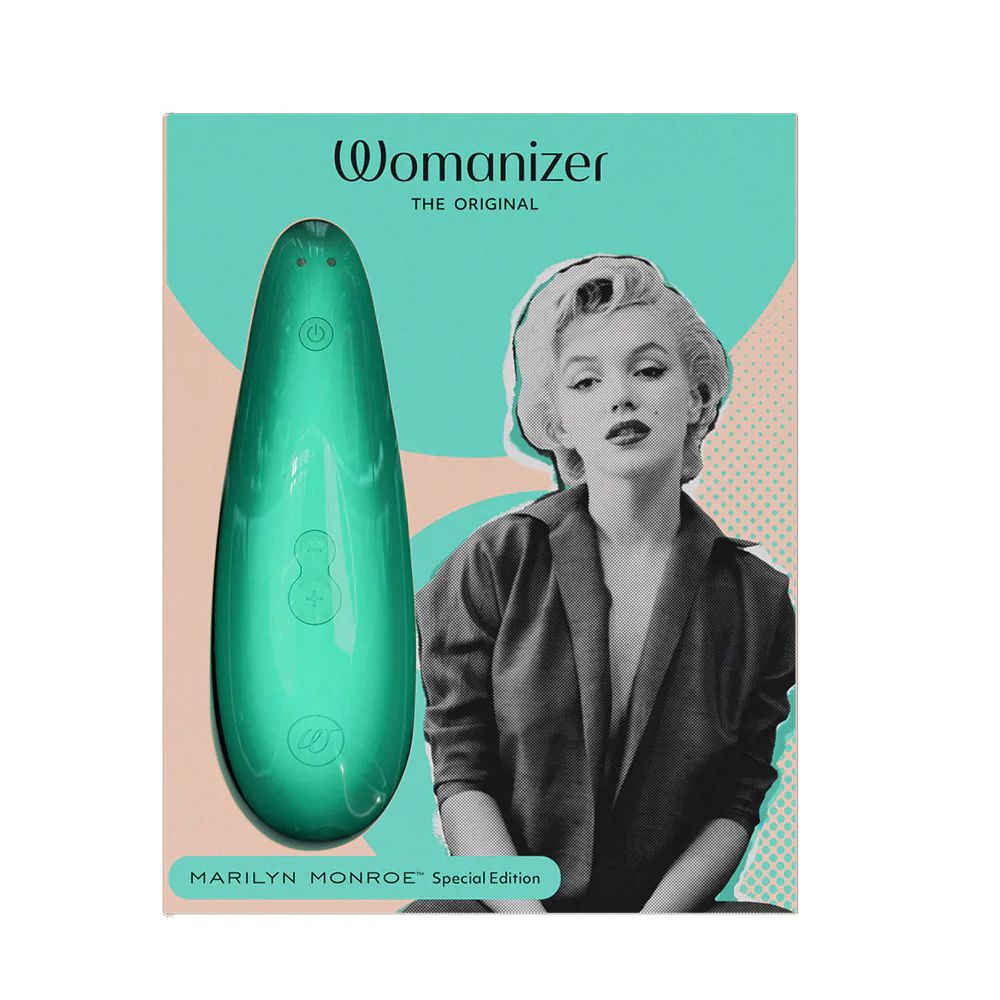 Клиторальный стимулятор Womanizer Classic 2 Marilyn Monroe, мятный