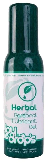 смазка натуральная на водной основе joydrops herbal, 100 мл в СПб