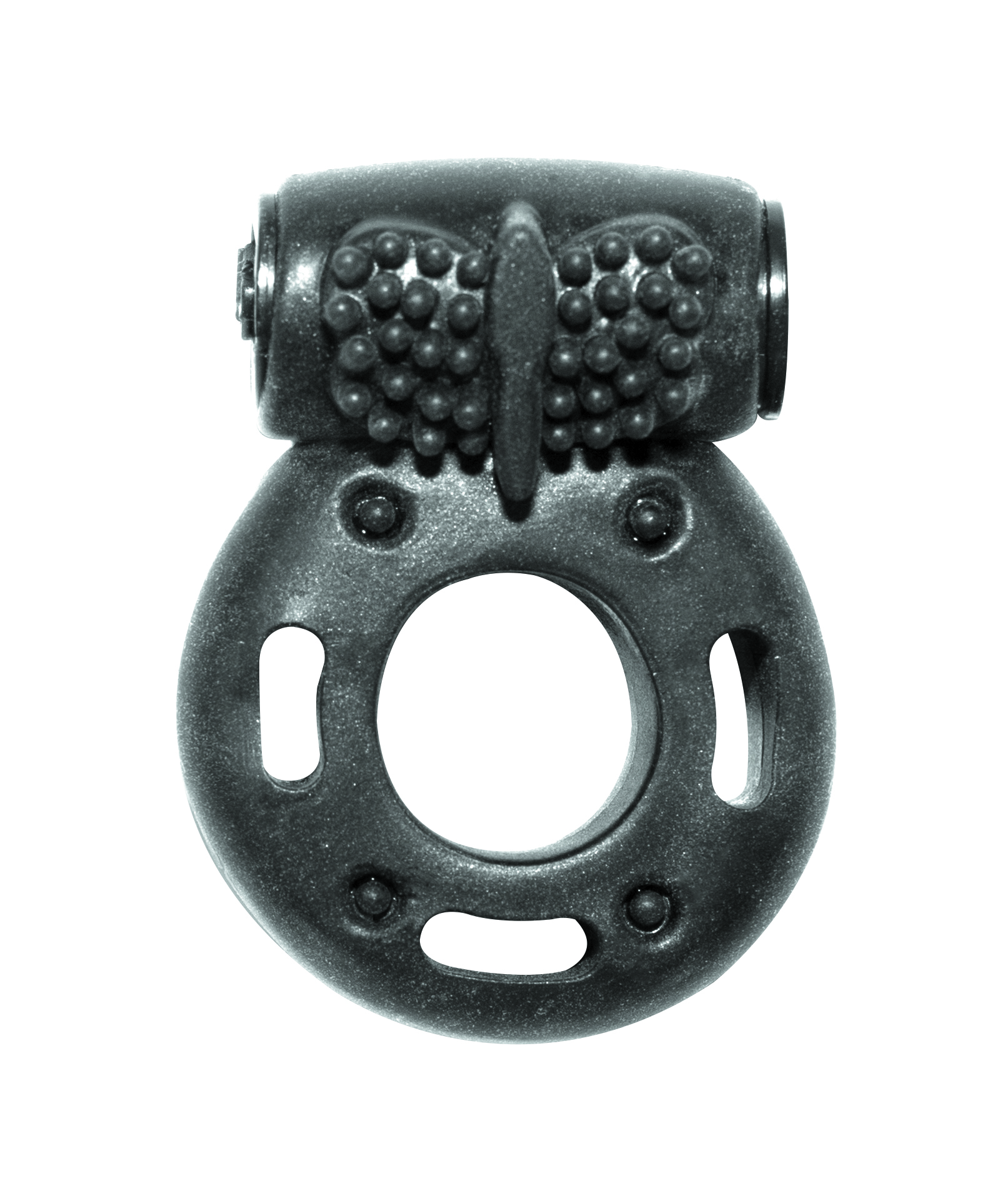 Эрекционное кольцо с вибрацией Rings Axle-pin black 0114-82Lola