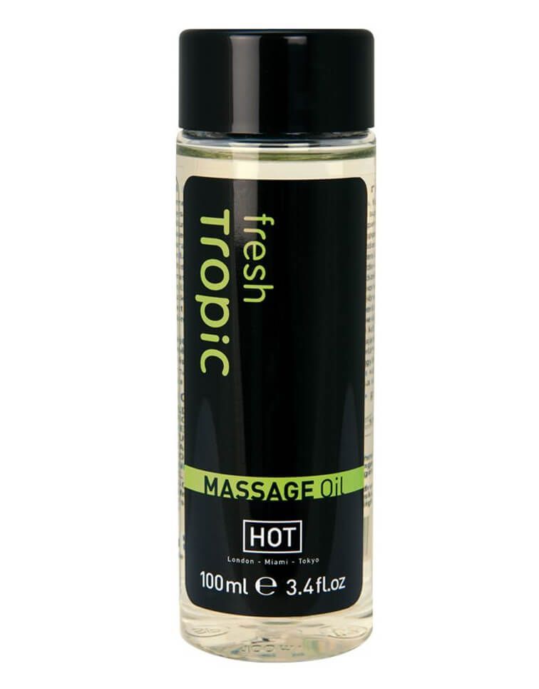 Масло массажное HOT Production Fresh Tropic, 100 мл