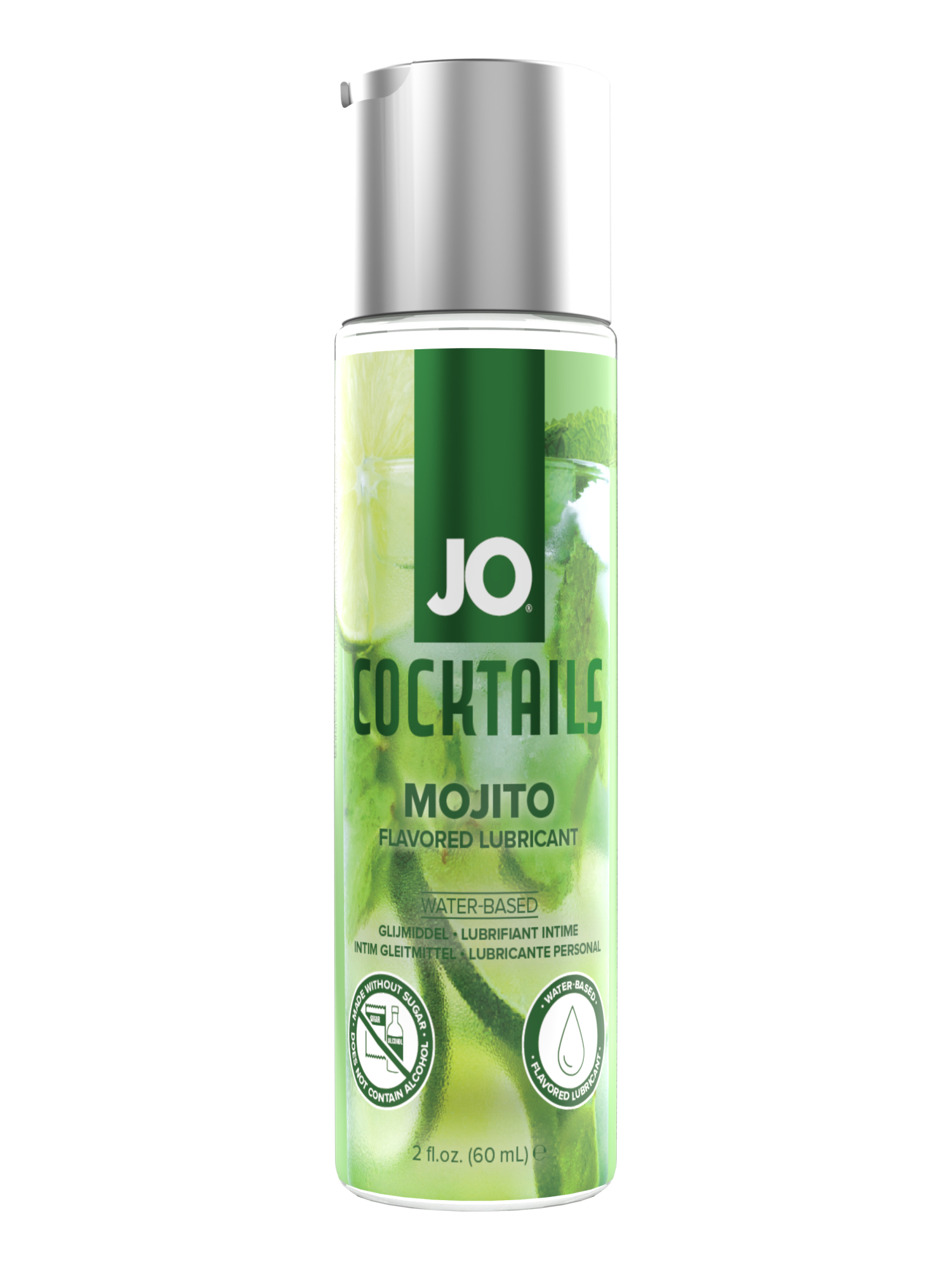 Вкусовой персональный гель JO Cocktails - MOJITO - 60 мл.